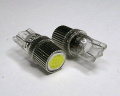 ☆New1WＬＥＤウエッジ球T10-5W交換用LED球白２個セット