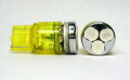 ☆新製品黄色LED３W（１W素子×３側面６個）ウエッジシングル球２個