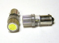G14(BA9s)-8W,5W口金電球交換用　1WLED白2個セット