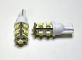 ■９連SMD、LEDウエッジ球T10-5W交換用　白２個セット