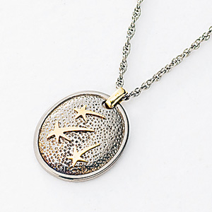 【チタンアクセサリー　レジエ】チタンペンダントトップ