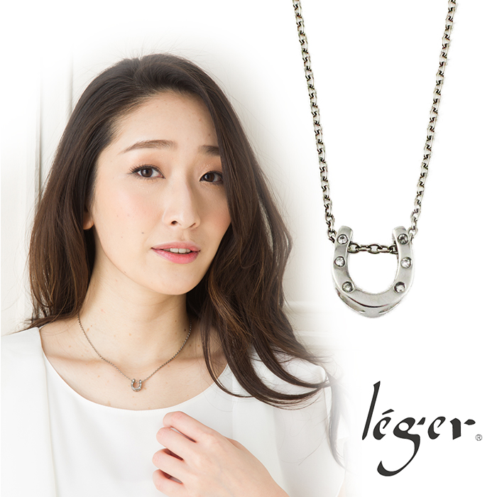 純チタンネックレス ホースシュー （ 馬蹄 ） TZ148SA40FAJ2