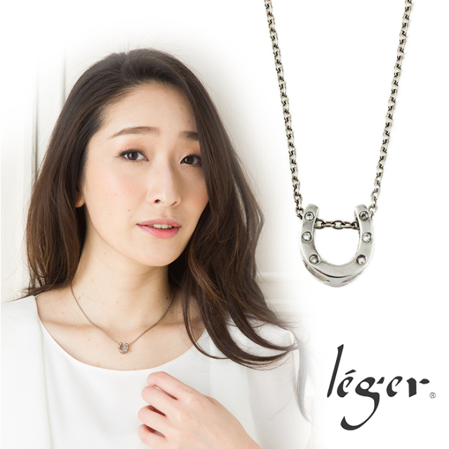 純チタンネックレス ホースシュー （ 馬蹄 ） TZ148SA40FAJ2