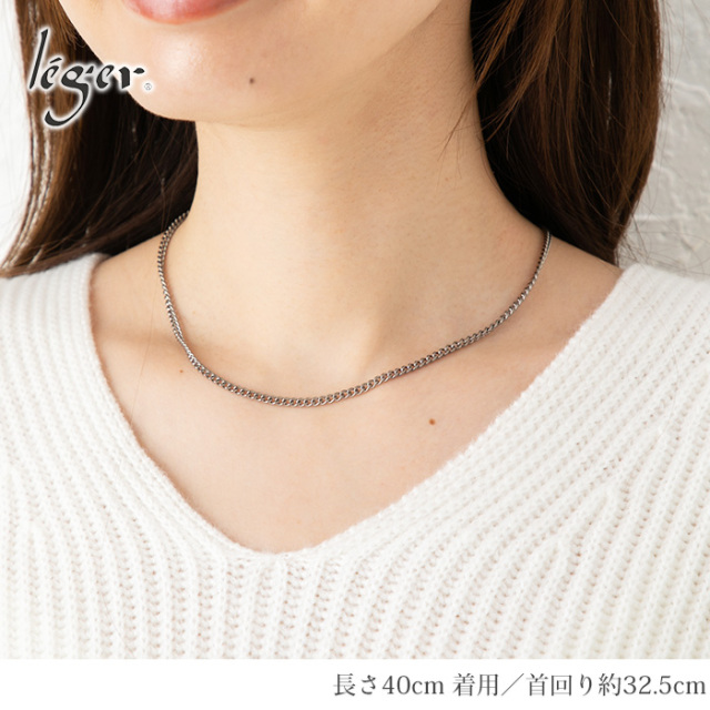 純チタン ネックレス チェーン IPゴールド 40cm キヘイ （ 喜平 ） 2.9