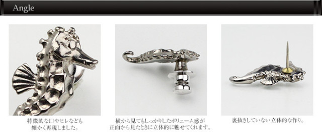 【チタンアクセサリー　レジエ】ピンバッチ