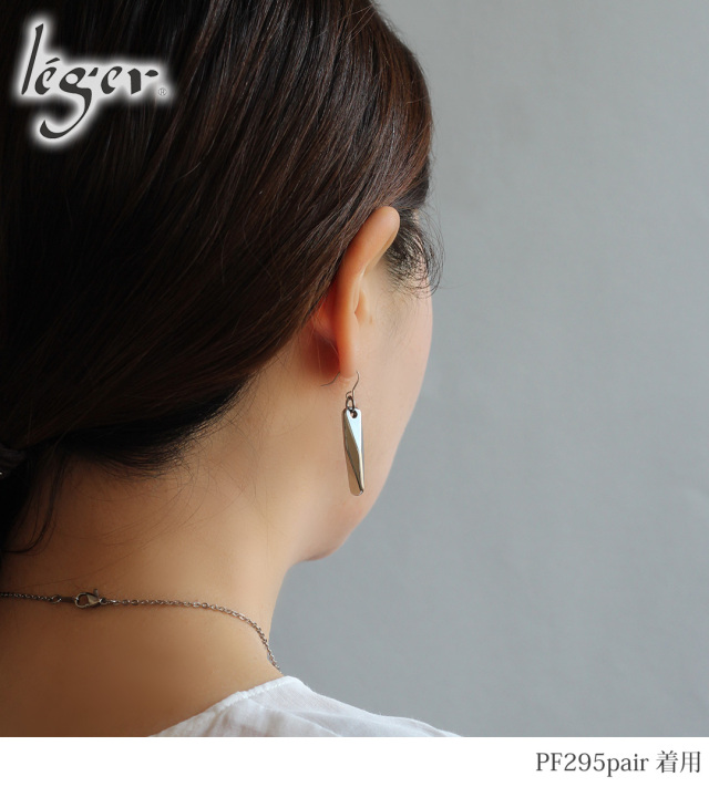 純チタン ピアス ロタシオン フック 6mm ｜leger レジエ PF295pair