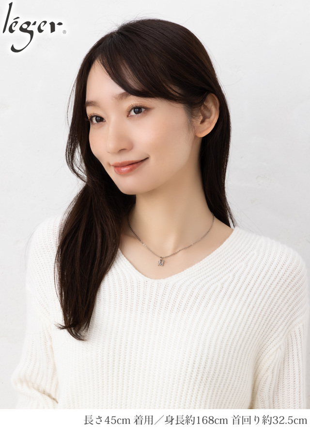 チタンチェーン 小豆（アズキ）タイプ 1.8mm幅/45cm｜leger レジエ TC01-45