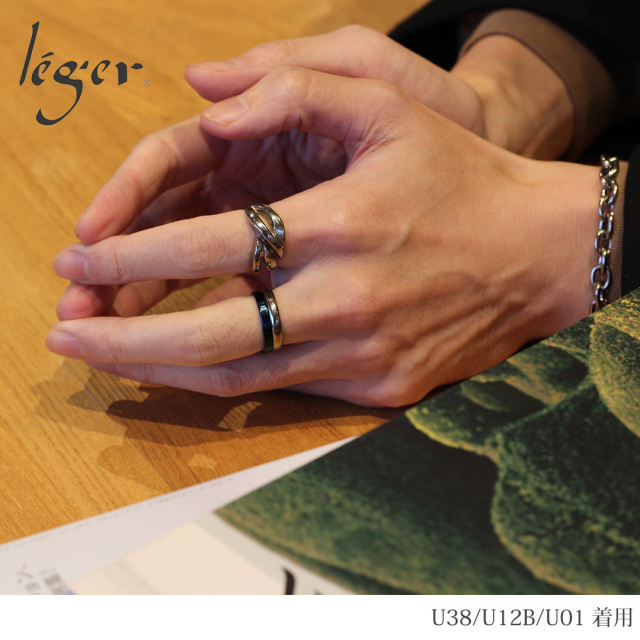 s925刻印あり フェザーネックレス 平打ちバングル 平打ちリング 3点セット 3mm幅】シンプル平打ちリング｜シルバーアクセサリー