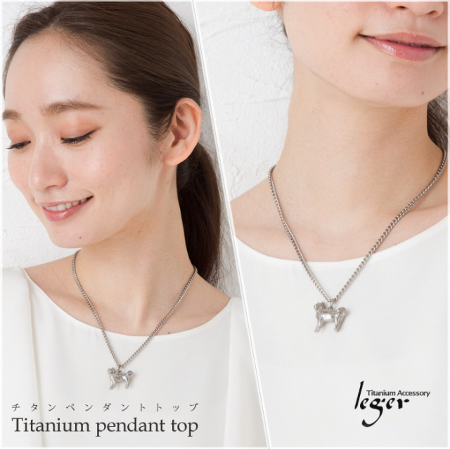 【チタンアクセサリー　レジエ】ペンダントトップ
