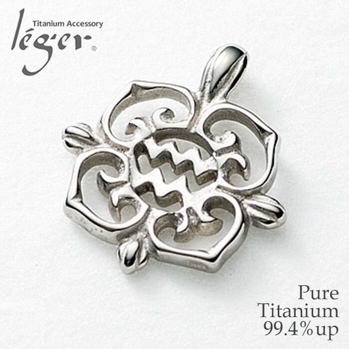 【チタンアクセサリー　レジエ】ペンダントトップ