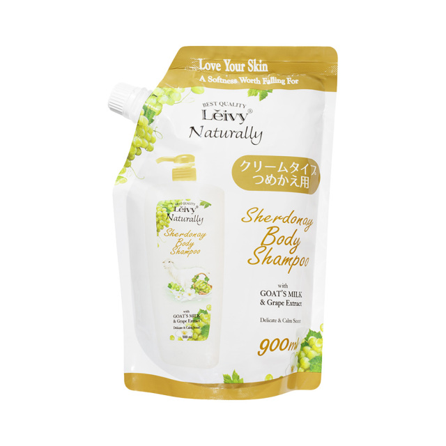 ボディシャンプーシャルドネジャスミン 詰替え用900ml｜Leivy