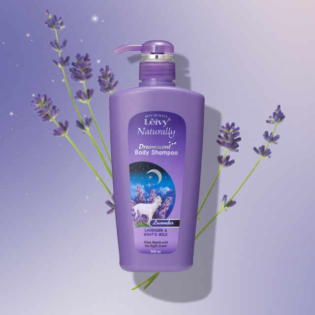 レイヴィードリームセントボディシャンプーラベンダー500ml｜Leivy