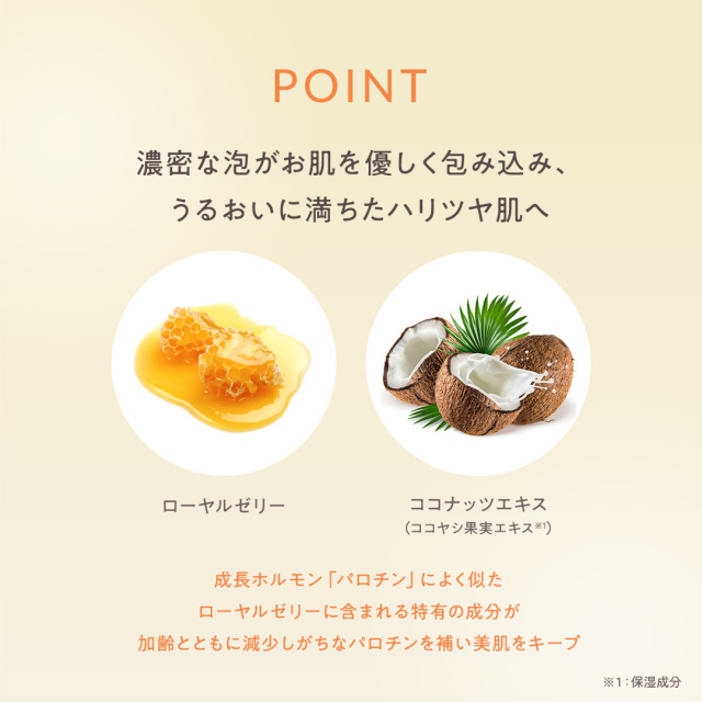レイヴィーフォームボディシャンプーローヤルゼリー詰替え用900ml