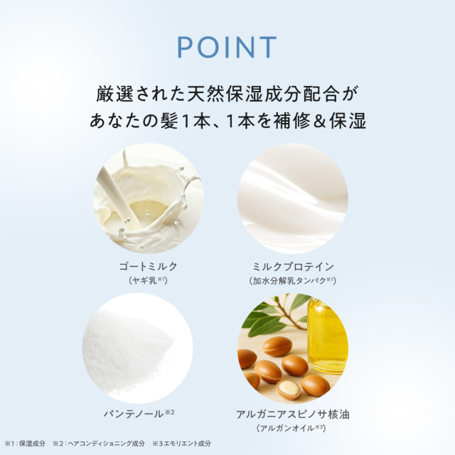 ミニリペアトリートメントヘアマスクゴートミルク50g｜Leivy