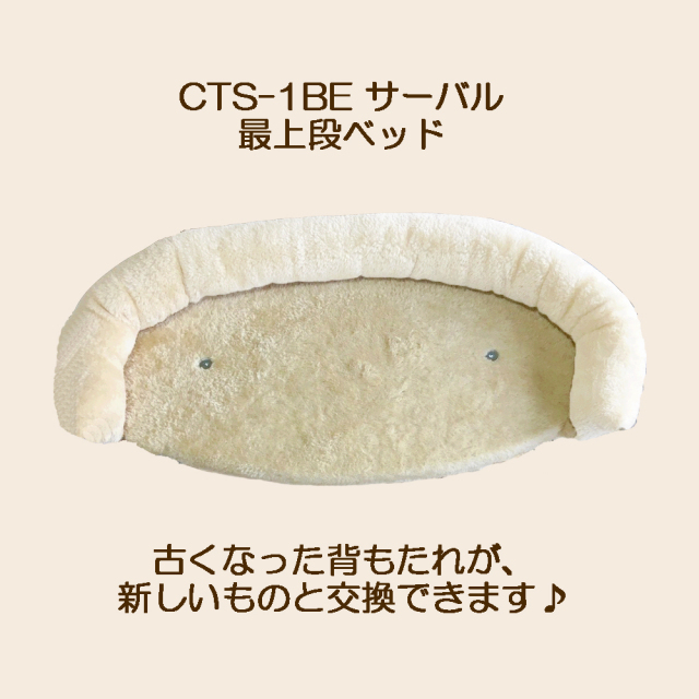 CTS-1BE 最上段ベッド