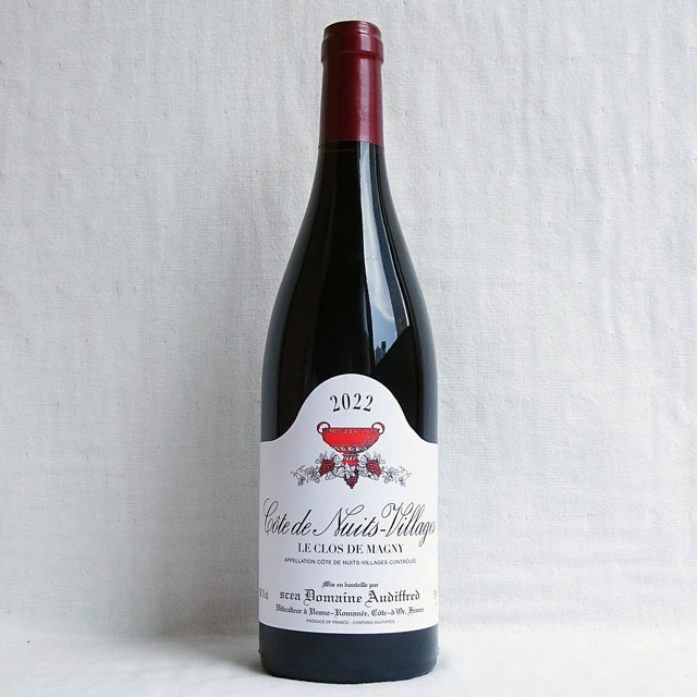 オーディフレッド　コート・ド・ニュイ・ヴィラージュ　ル・クロ・ド・マニー　ルージュ　2022年