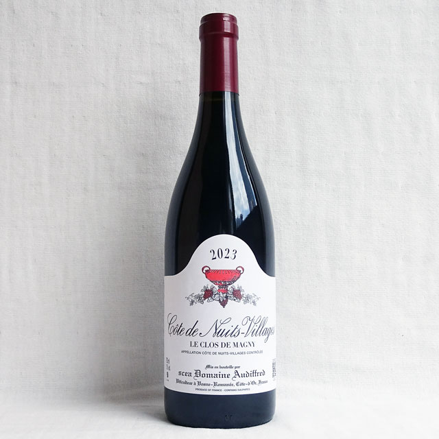 オーディフレッド　コート・ド・ニュイ・ヴィラージュ　ル・クロ・ド・マニー　ルージュ　2023年