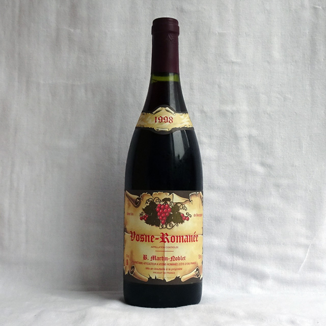 ドメーヌ・ベルナール　シャサーニュ・モンラッシェ レ・カイユレ 1998 ドメーヌ・ベルナール シャサーニュ・モンラッシェ レ・カイユレ 1998