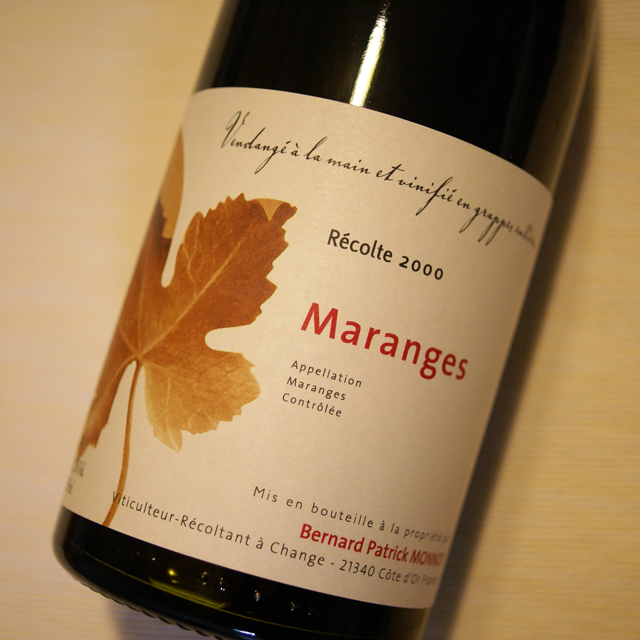 ベルナール・パトリック・モノ　マランジュ　ルージュ　2000年