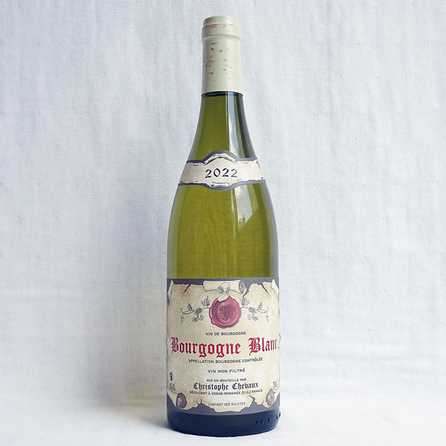 クリストフ・シュヴォー ブルゴーニュ・ブラン 2022年 ワイン通販 レ