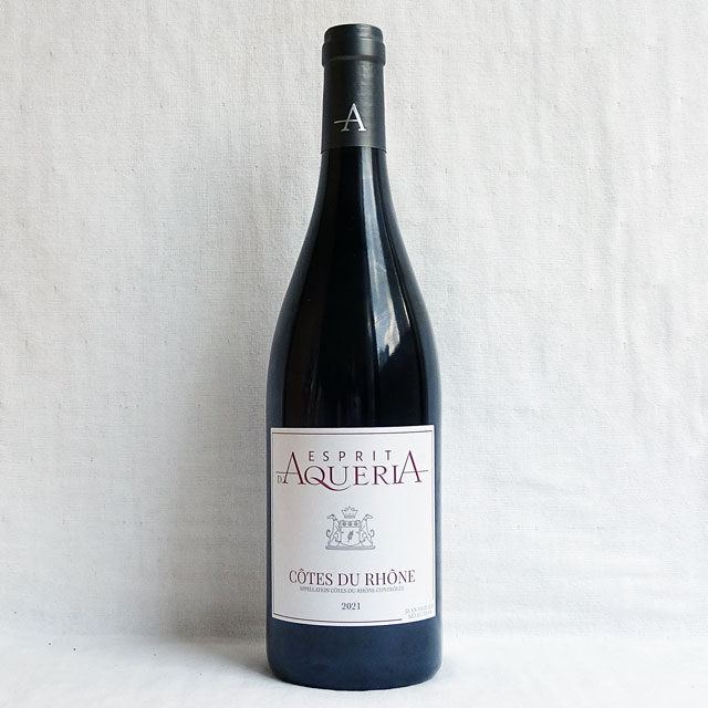 シャトー・ダケリア　コート・デュ・ローヌ　エスプリ　ダケリア　ルージュ　2021年