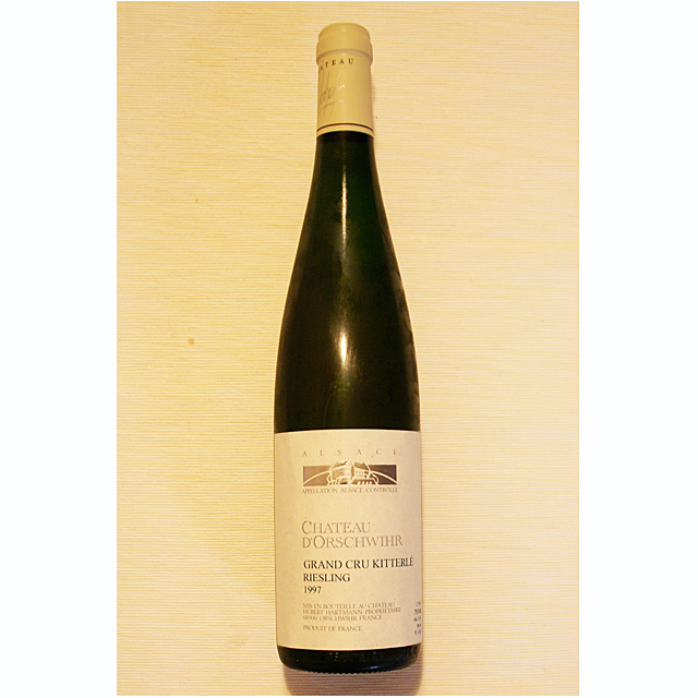 シャトー・ドルシュヴィール　リースリング　Grand Cru　キテルレ　1997年