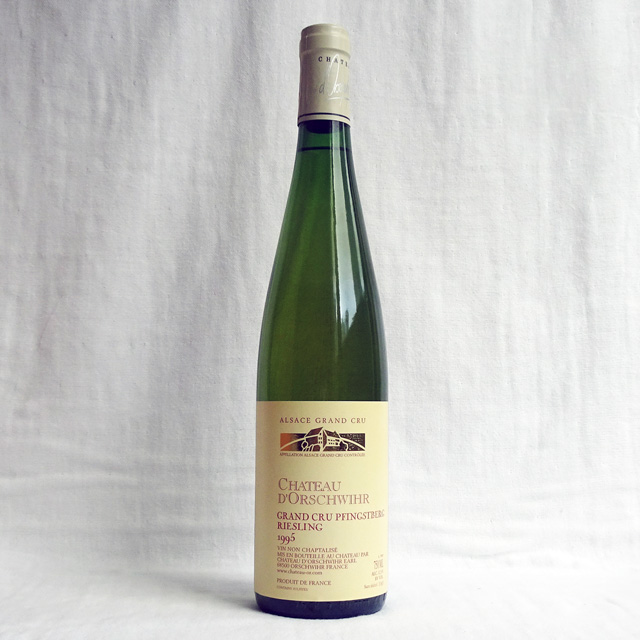 シャトー・ドルシュヴィール　リースリング　Grand Cru　フィンズベルグ　1995年