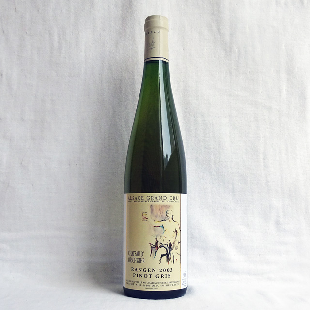 シャトー・ドルシュヴィール　ピノ・グリ　Grand Cru　ランゲン　2003年
