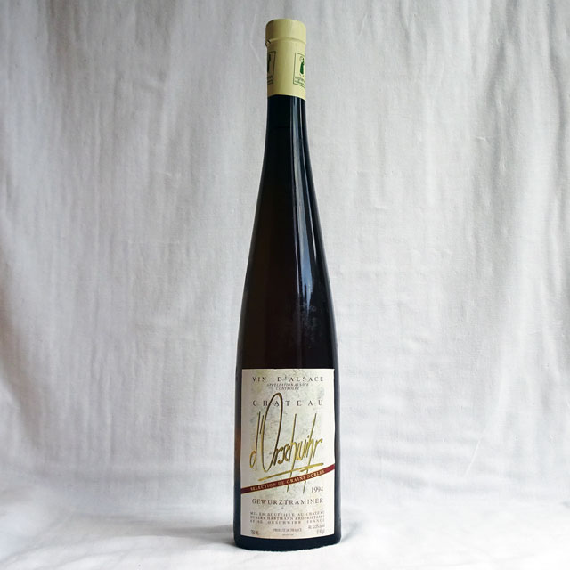 シャトー・ドルシュヴィール　　ゲヴュルツトラミネール　セレクション・ド・グラン・ノーブル　1994年