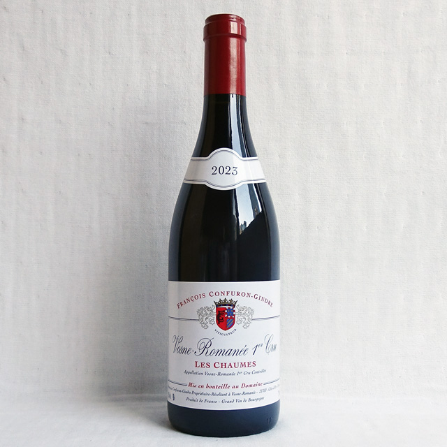 ランソワ・コンフュロン・ジャンドル　ヴォーヌ・ロマネ　1er Cru　レ・ショーム　2023年（一級畑）