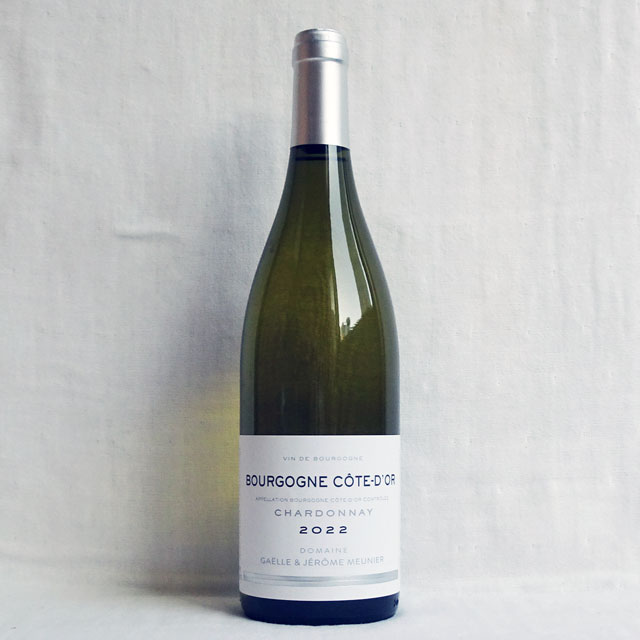 ガエル・エ・ジェローム・ムニエ　ブルゴーニュ・コート・ドール　ブラン　2022年