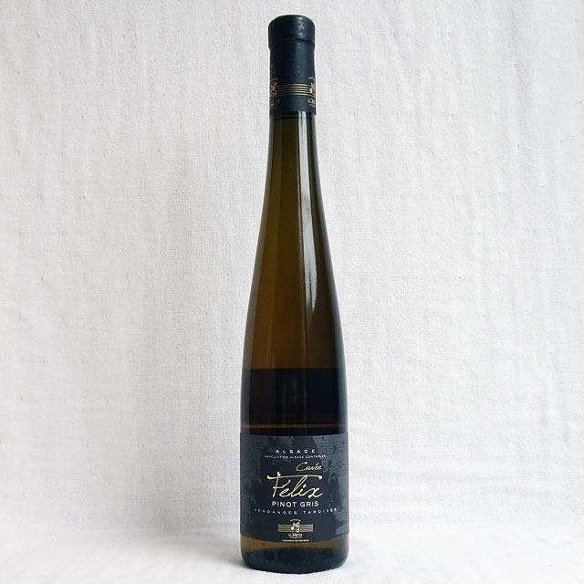 ジェラール・メッツ　ピノ・グリ　ヴァンダンジュ・タルディヴ　キュヴェ・フェリックス　2007年