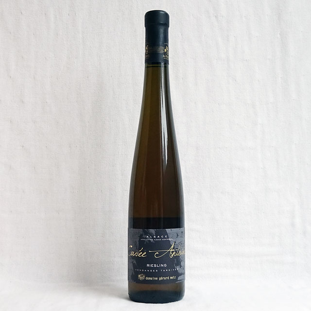 ジェラール・メッツ　リースリング　ヴァンダンジュ・タルディヴ　キュヴェ・アントワンヌ　2007年