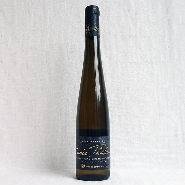 ジェラール・メッツ　リースリング　グラン・クリュ　ミュアンシュベルグ　ヴァンダンジュ・タルディヴ　ティボー　2015年