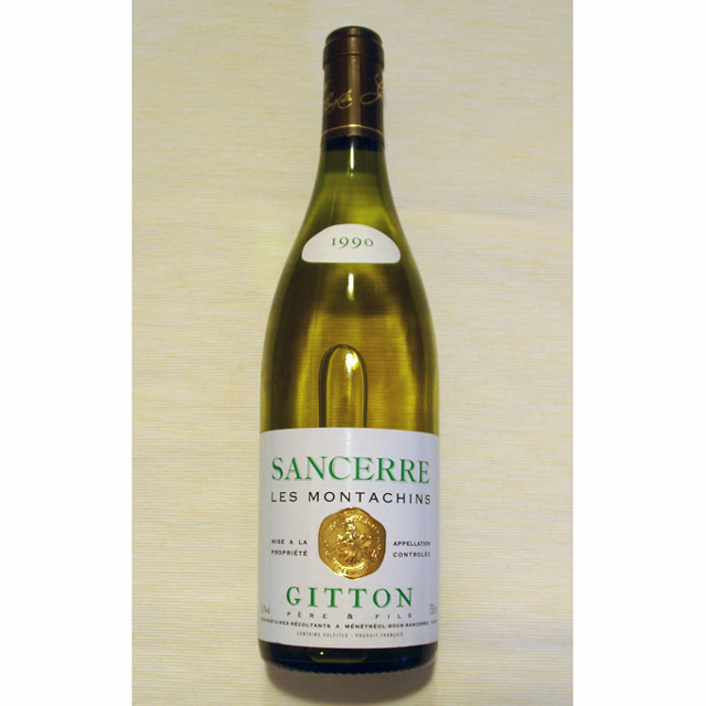 ジトン・ペール・エ・フィス　サンセール　ブラン　レ・モンタシャン　1990年