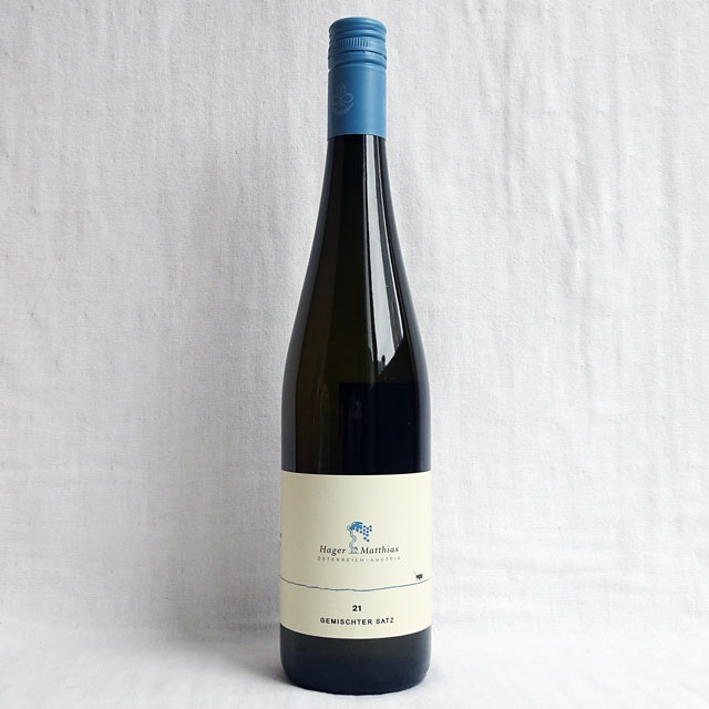 ハギャル・マティアス　リースリング　ゲミシュター・サッツ　2021年
