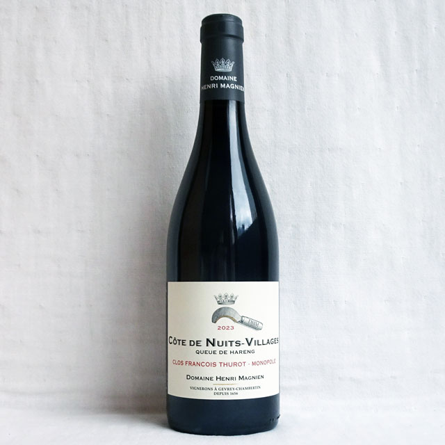 アンリ・マニャン　コート・ド・ニュイ・ヴィラージュ　クロ・フランソワ・テュロ　2023年