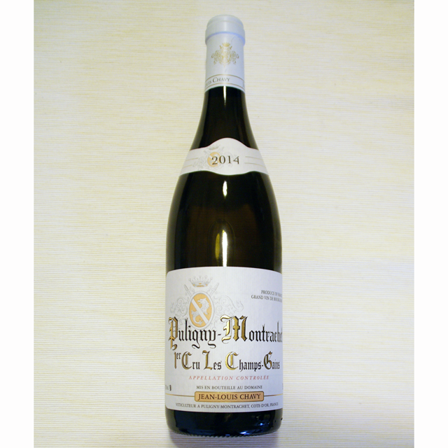 ジャン・ルイ・シャヴィー　ピュリニー・モンラッシェ　1er Cru　シャン・ガン　2014年（一級畑）