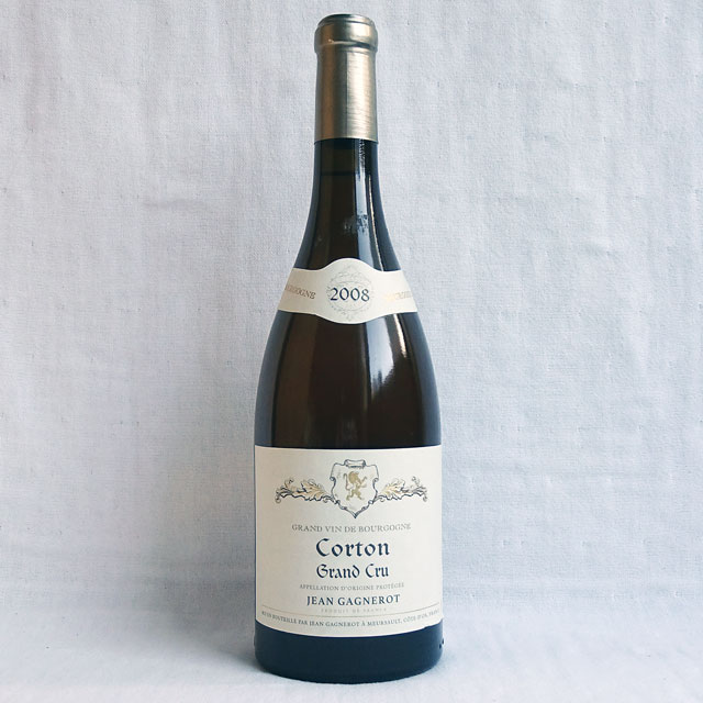ジャン・ガニュロ コルトン ブラン Grad Cru 2008年（特級畑） ワイン