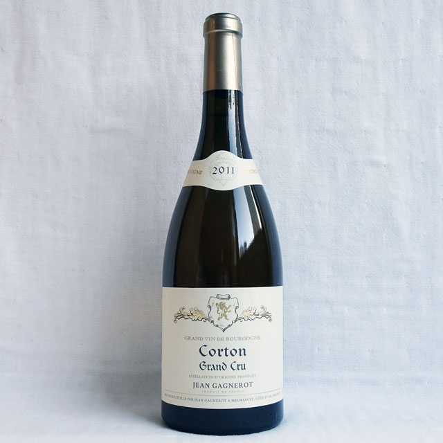 ジャン・ガニュロ　コルトン　ブラン　Grad Cru　2011年（特級畑）