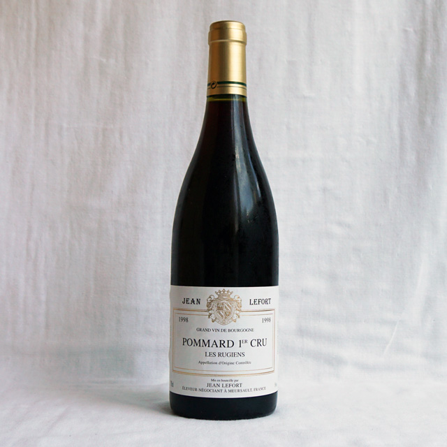 ジャン・ルフォール ポマール 1er Cru レ・リュジアン 1998年