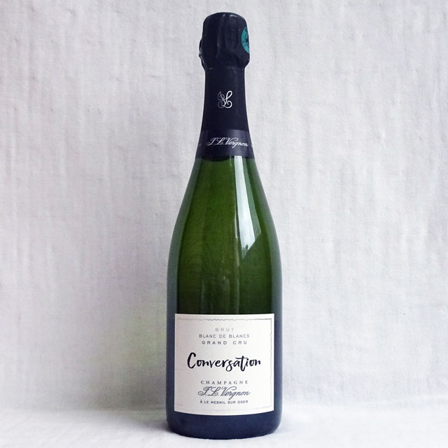 ジャン・ルイ・ヴェルニョン　シャンパーニュ　コンヴェルサシオン　ブリュット　ブラン・ド・ブラン　グラン・クリュ　NV