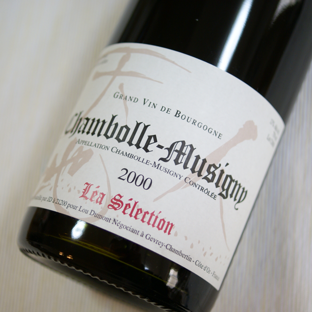 ルー・デュモン　レア・セレクション　シャンボール・ミュジニー　2000年