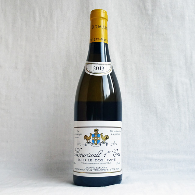 ドメーヌ・ルフレーヴ　ムルソー　1er Cru　スール・ド・ダーヌ　2013年（一級畑）