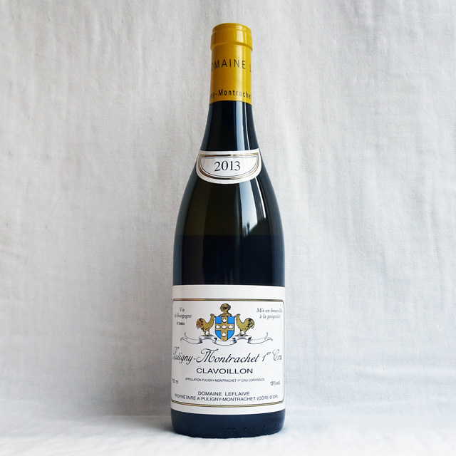 ドメーヌ・ルフレーヴ　ピュリニー・モンラッシェ　1er Cru　クラヴォワイヨン　2013年（一級畑）