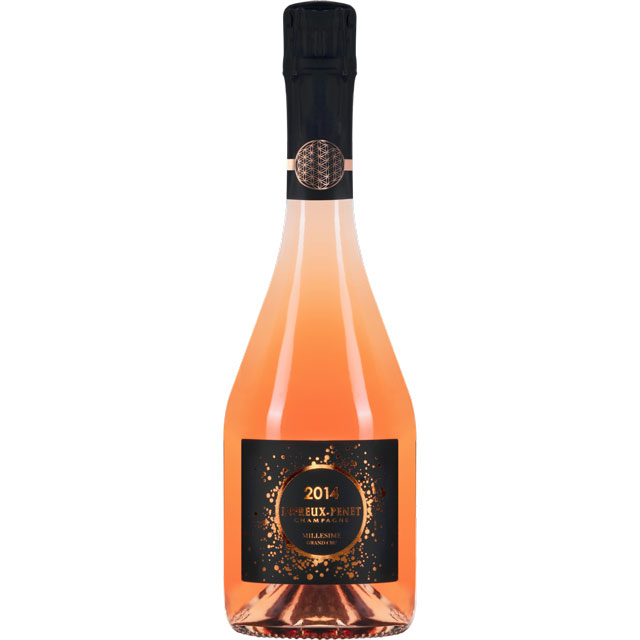 ルプルー・プネ　シャンパーニュ　ブリュット　ミレジム　ロゼ　グラン・クリュ　2014年