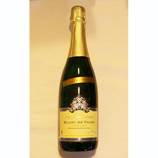 ドメーヌ・デ・マラディエール　ドミニク・シャルネ　ヴァン・ムスー　ブラン・ド・ノワール　ブリュット　1996年