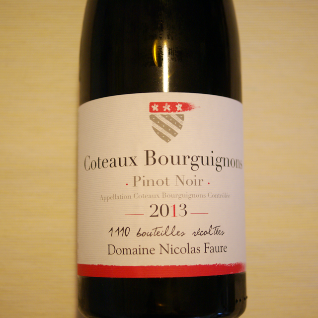 ニコラ・フォール ニュイ・サン・ジョルジュ 2016 Nicolas Faure ニコラ・フォール ニュイ・サン・ジョルジュ 2016 Nicolas Faure