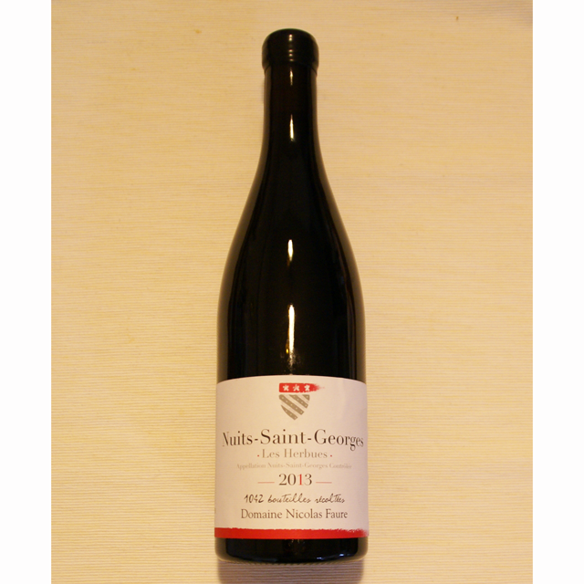 ニコラ・フォール　ニュイ・サン・ジョルジュ　レ・ゼルヴュ　2013年