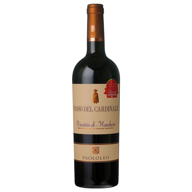 パオロレオ　パッソ・デル・カルディナーレ　プリミティーヴォ・ディ・マンドゥーリア　2021年